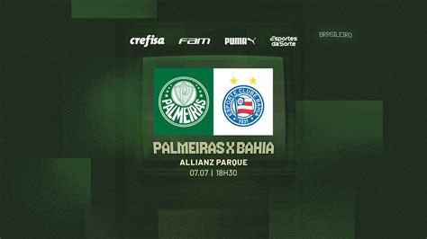 Bahia x Palmeiras: informações, estatísticas e curiosidades.